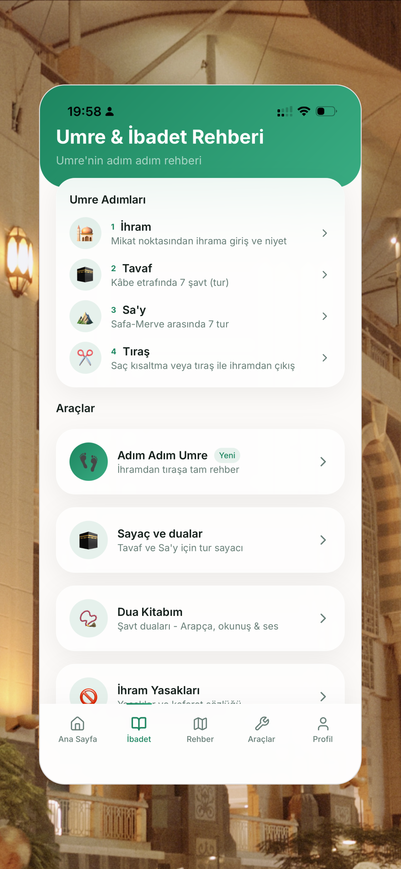 UmrePro Screenshot 2